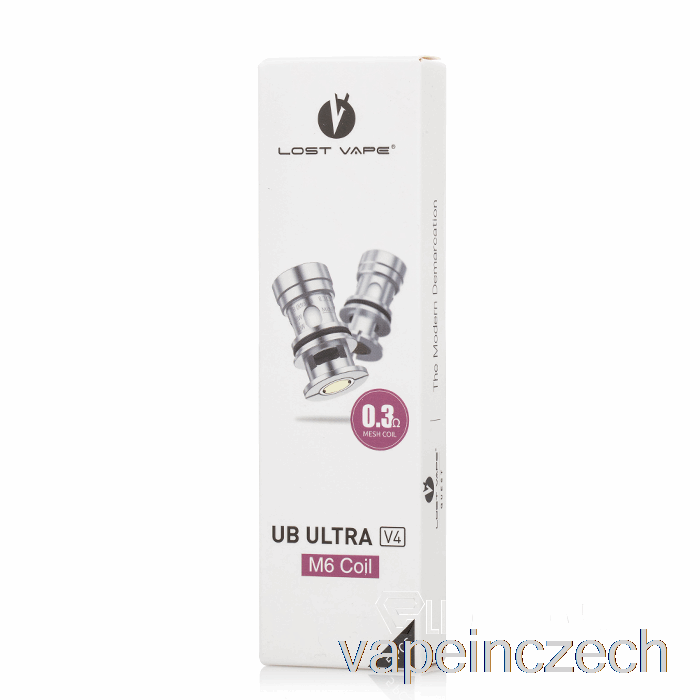 Náhradní Cívky Ztracené Vape Ultra Boost [v4] 0,3ohmové Cívky M6 Vape Pero